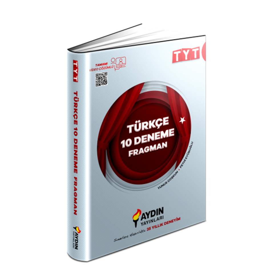 Aydın Yayınları TYT Türkçe 10 Deneme