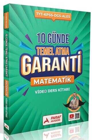 Paraf Yayınları Z Takım Matematik 10 Günde Temel Atma Garanti