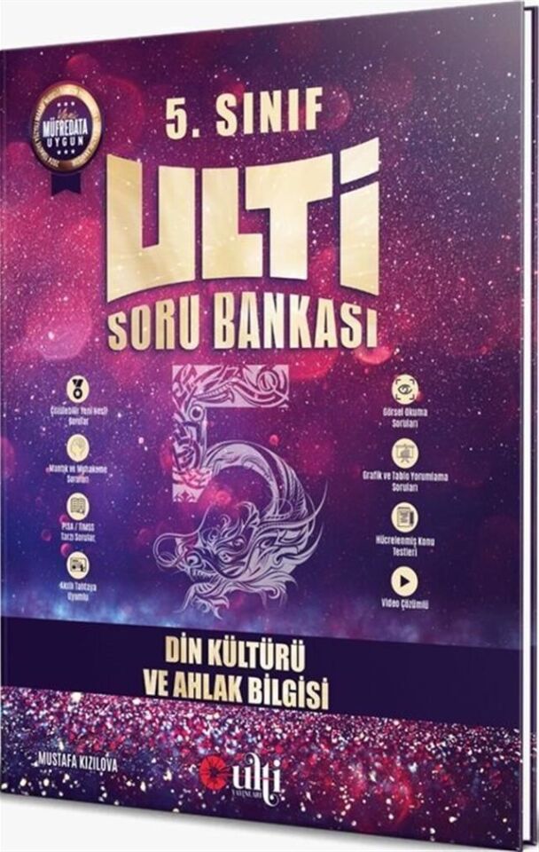 Ulti Yayınları 5. Sınıf Din Kültürü ve Ahlak Bilgisi Soru Bankası