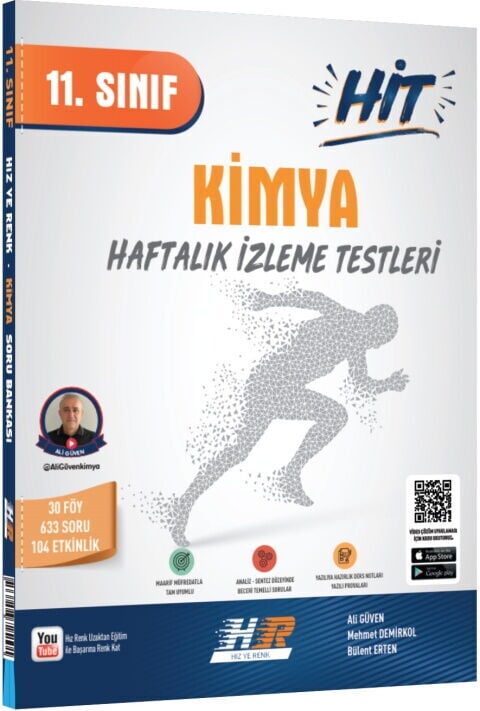 Hız ve Renk Yayınları 11. Sınıf Kimya Maarif Hit Soru Bankası