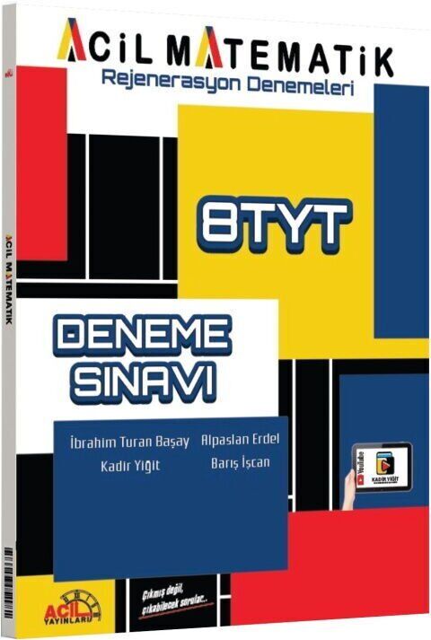Acil Yayınları TYT Rejenerasyon 8 li Denemeleri