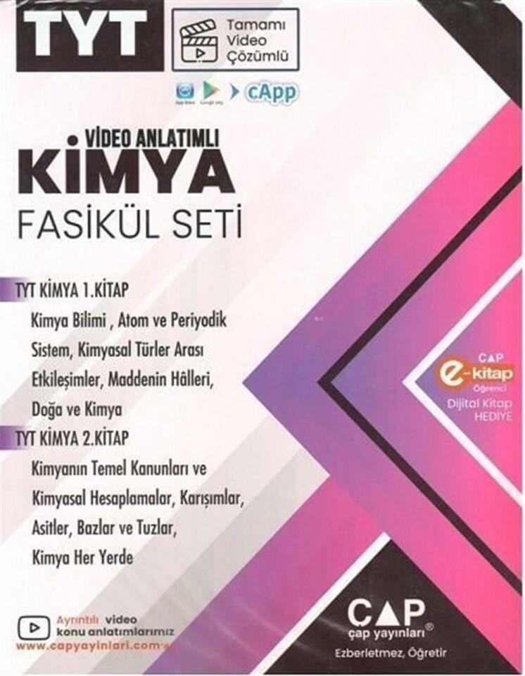 Çap TYT Kimya Seti