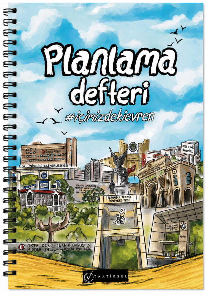 Taktiksel Yayınları YKS Planlama Defteri