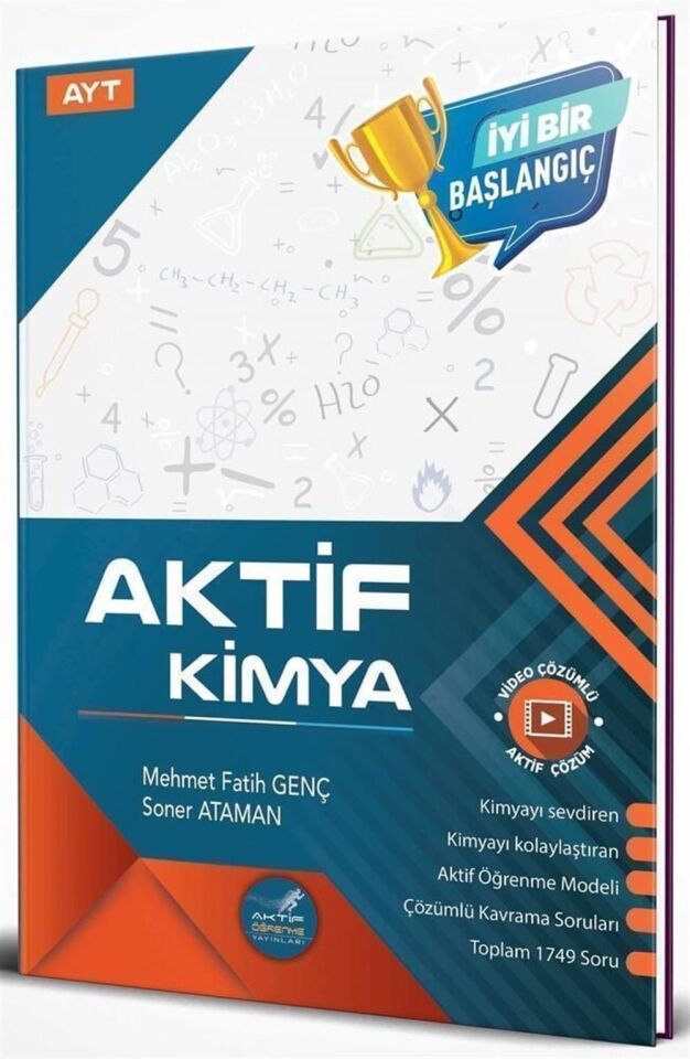 Aktif Öğrenme Yayınları AYT Aktif Kimya 0 dan Başlayanlara