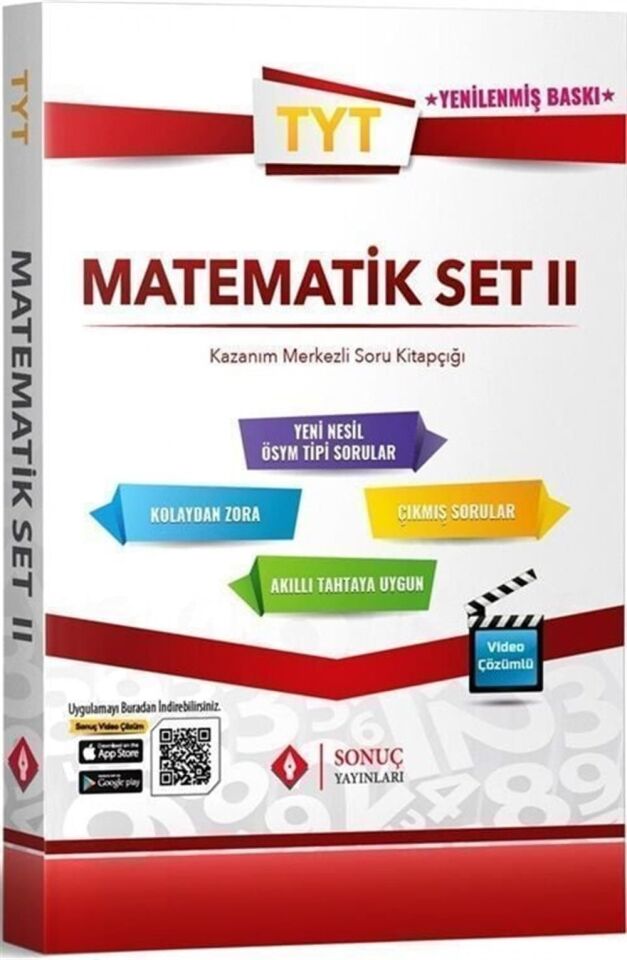 Sonuç Yayınları TYT Matematik Modüler Set 2 Kazanım Merkezli Soru Bankası