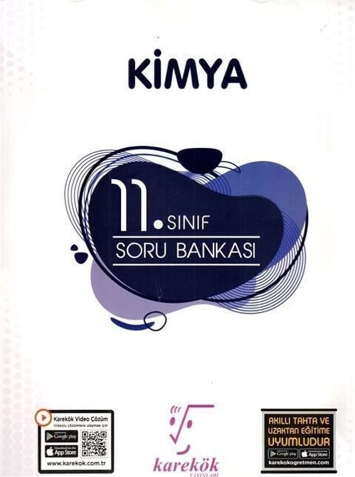 Karekök Yayınları 11. Sınıf Kimya Güncel Soru Bankası