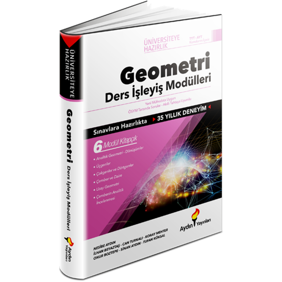 Aydın Yayınları TYT AYT Geometri Ders İşleyiş Modülleri