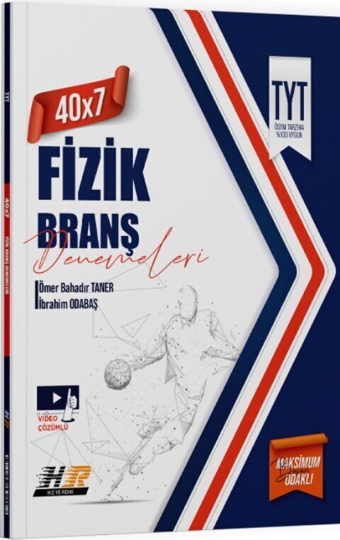 Hız ve Renk TYT Fizik 40 x 7 Denemeleri