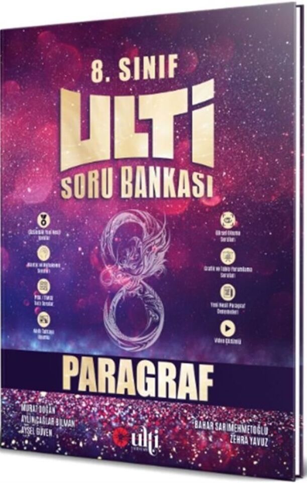 Ulti Yayınları 8. Sınıf Paragraf Ulti Serisi Soru Bankası