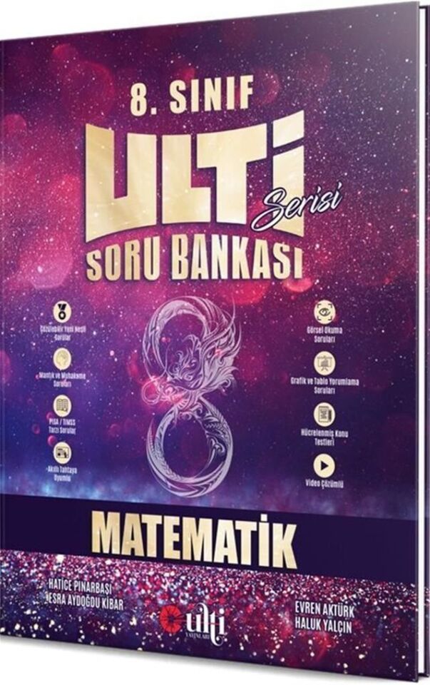 Ulti Yayınları 8. Sınıf LGS Matematik Soru Bankası