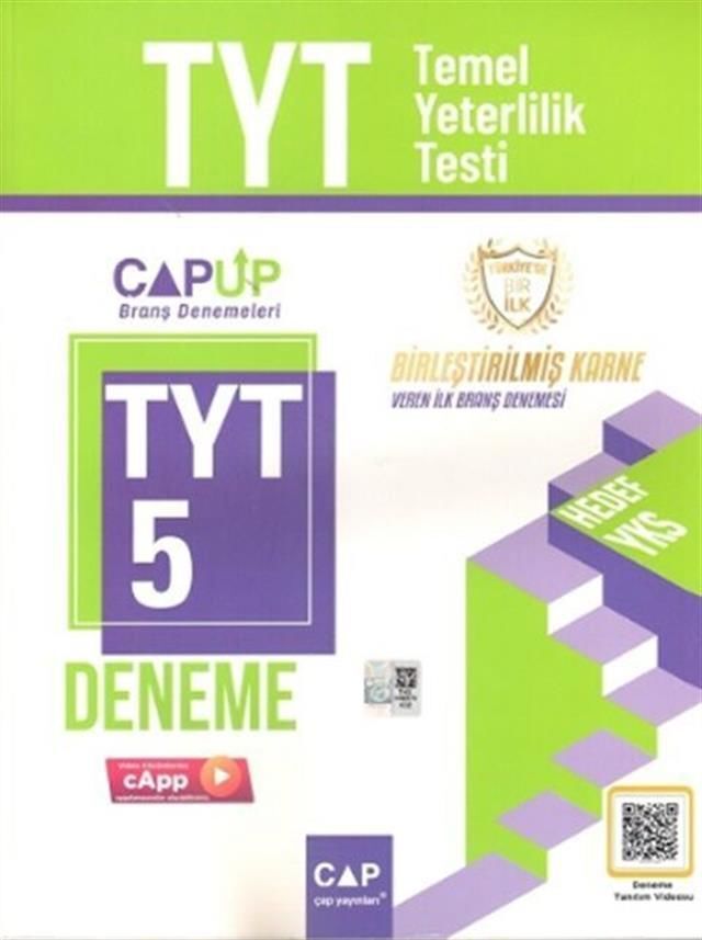 Çap Yayınları TYT 5 li Deneme Sınavı