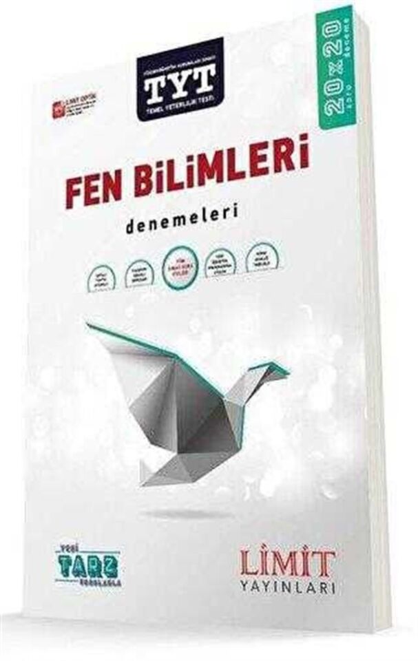 Limit Yayınları TYT Fen Bilimleri 20x20 Denemeleri