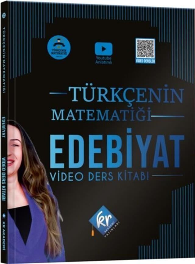 KR Akademi Gamze Hoca Türkçenin Matematiği Tüm Sınavlar İçin Edebiyat Video Ders Kitabı