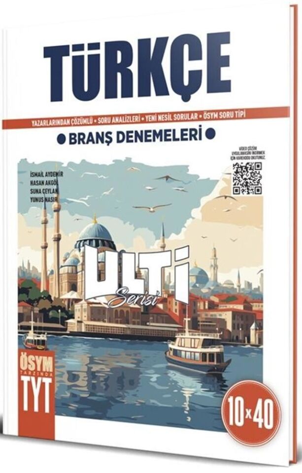 Ulti Yayınları TYT Türkçe 10 x 40 Branş Denemeleri