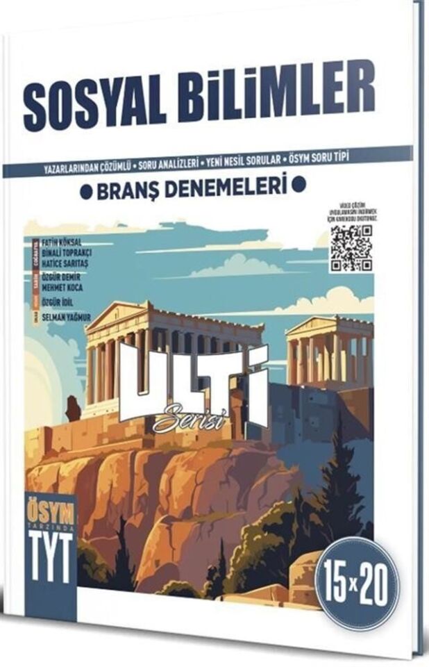 Ulti Yayınları TYT Sosyal Bilgiler Branş Denemeleri