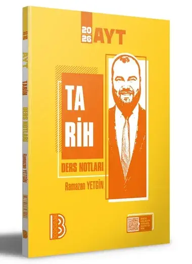 2026 AYT Tarih Ders Notları Benim Hocam Yayınları