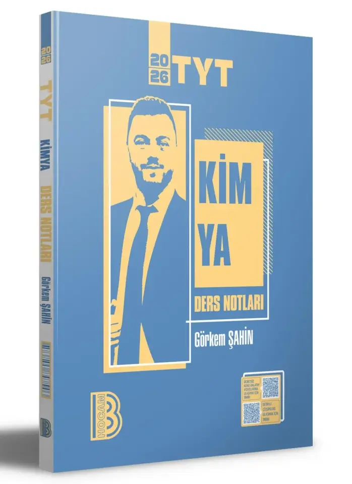 2026 TYT Kimya Ders Notları Benim Hocam Yayınları